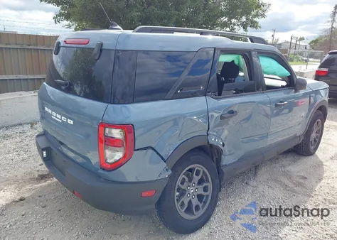 2024 Ford Bronco Sport Big Bend z USA, uszkodzony, nr VIN 3FMCR9B60RRF67066